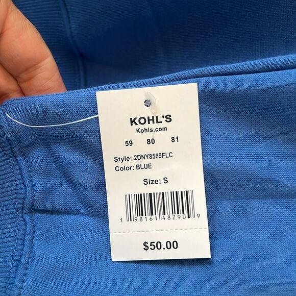 Disney Blue Stitch Graphic Long Sleeve Hoodie ~ Size Medium - Picture 6 of 6